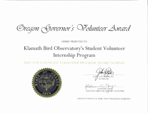 Oregon Governor Volunteer Award (72ppi 4x)