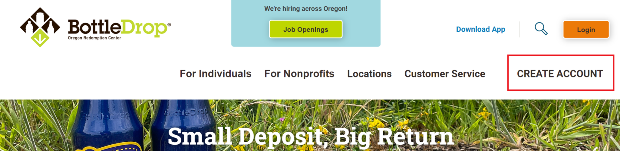 BottleDrop Nonprofit Program Klamath Bird Observatory